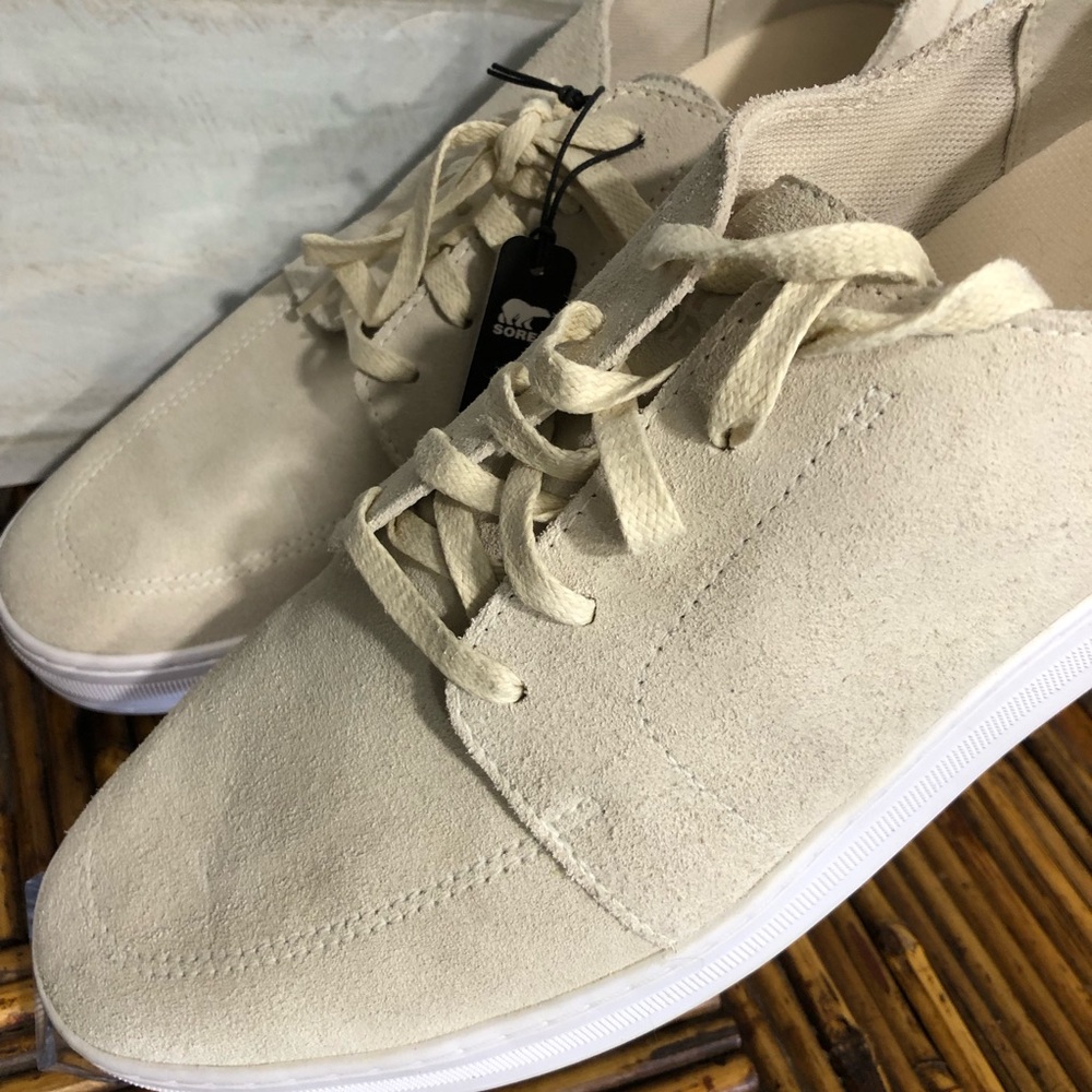 Sorel Mens Suede Lace Up Sneakers Shoes Waterproof Impermeable Size 11 - Picture 8 of 13